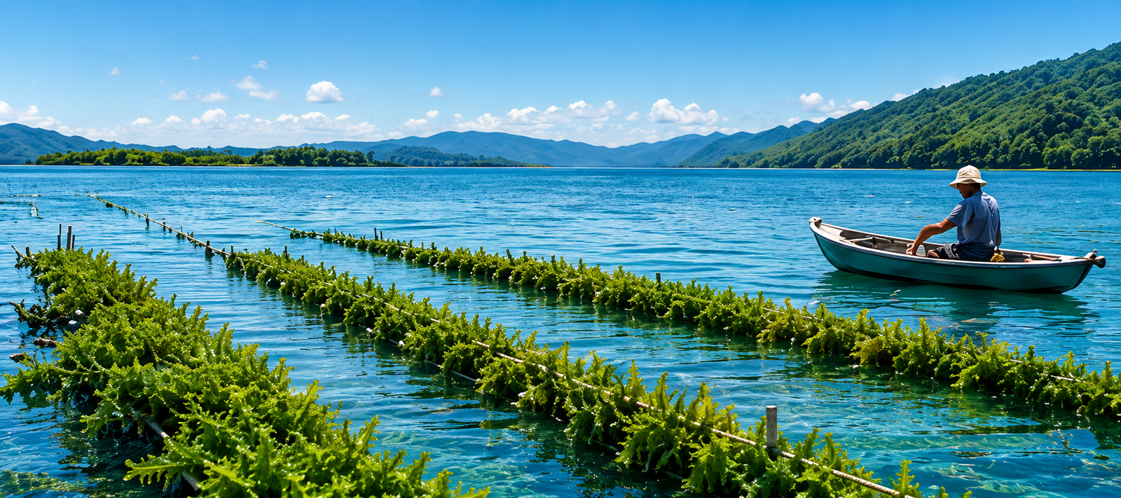 PKR Alga Laut Solutions Background